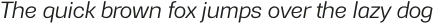 Gerlach Sans 401 otf (400)