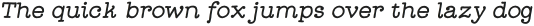 Catalina Typewriter Bold Italic otf (700)