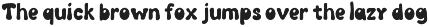 Bubbly Retro font preview