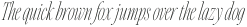 Carefree Serif Thin Italic otf (100)