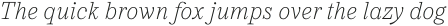 Warkat Extralight Italic otf (200)