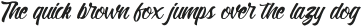 Kadisoka Script Rough otf (400)