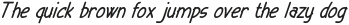 Tarnip Italic otf (400)