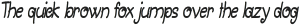 Bajama Condensed Italic otf (400)