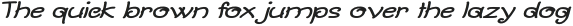 Bajama Expanded Italic otf (400)