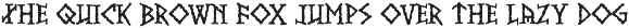 Stonehenge - runic middle earth font font preview