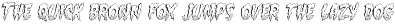 Flame On - firey comic FX color font preview