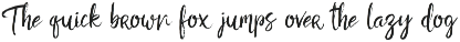 Postmark font preview