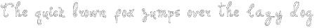 letters and digital of rope font preview