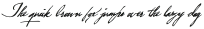 Brev Script otf (400) Sample