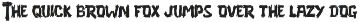 Hatchet Job - A Halloween Brush Font preview
