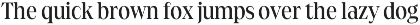 Herbosa | Classic Modern Serif preview