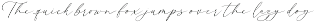 Gettins - Modern Calligraphy Script preview