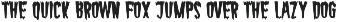 Coffin Stories label font preview