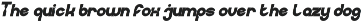 Imaginary font preview