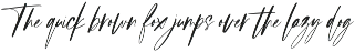 Unbound Anthem handwritten font preview