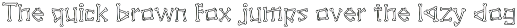 Bones bony font preview