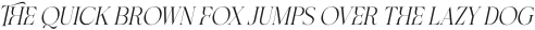 Hosera Italic otf (400)