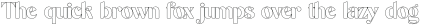 Gistra Outline Regular otf (400)