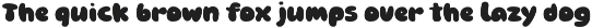 Banana Milk Bubble Display Font preview