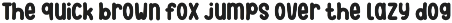Cute Fluffy - Handwritting font preview
