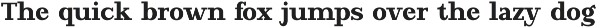 Gaverly Elegant Slab Serif Font preview