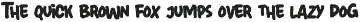Heyho Miguelo! - Playful Font preview