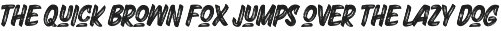 Acorn Brush Font preview
