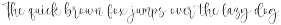 Clarine Julian - Heart and Tail Font preview
