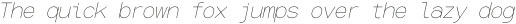 Glamure Mono Thin Italic otf (100)
