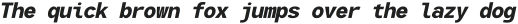 Glamure Mono Bold Italic otf (700)
