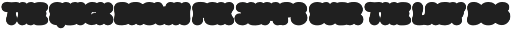 Dream Sparks - Bubble Display Font preview