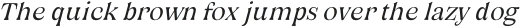CF Oliviera Italic otf (400)