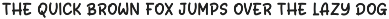 Brown Gate - Sans Serif Font font preview