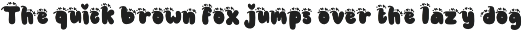 Really sunny retro cute font preview