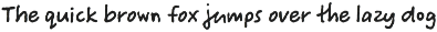 Naturalist Simple Handwriting Font font preview