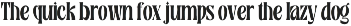Rosamila Display font preview