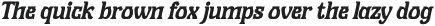 Varose Italic otf (400)