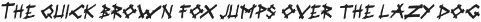 Volklore Bold Italic otf (700) Sample