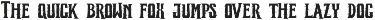 Morvien Typeface preview