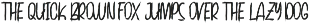 Vampire Roamer Brush Display Font preview