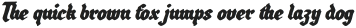 HintdakeBlackletter-Rough otf (900) Sample
