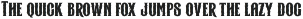 Metal Thorn Typeface preview