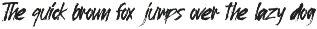 Zhow Badu Handmade Brush Font preview