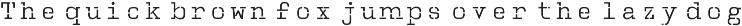 CF Chronicles Secret - Typewriter font preview