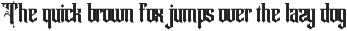 Winchester Blackletter Font font preview