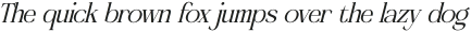 Gradeur Italic otf (400)