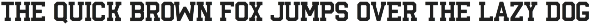 Straight Varsity - Sport Font preview