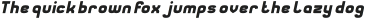 THE BEST Bold Italic otf (700)