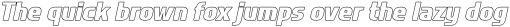 Hambare Italic Outline otf (400)